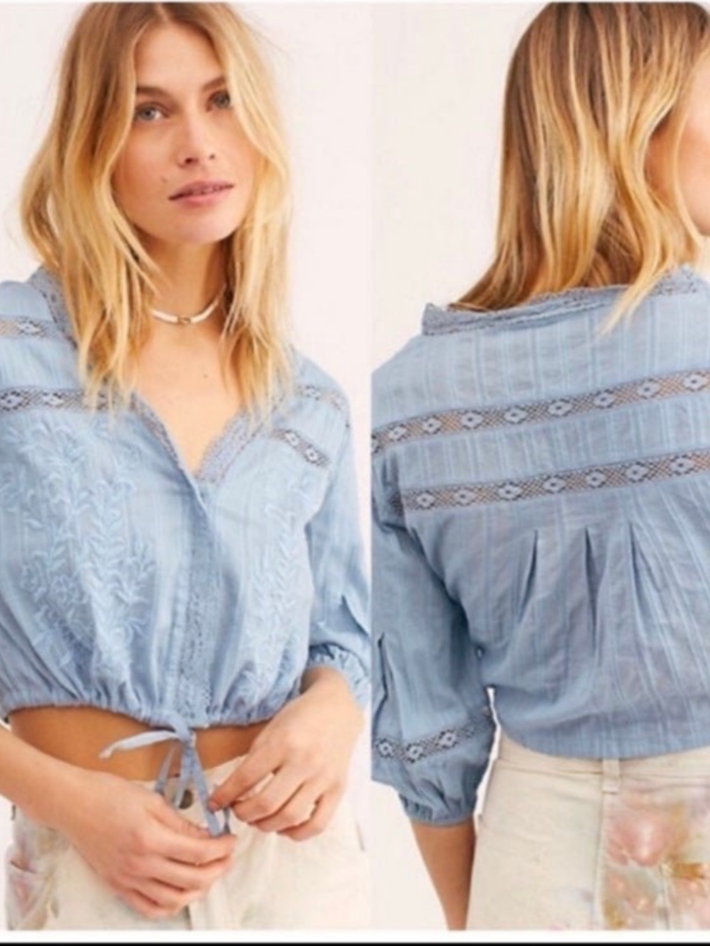 Free People FOLLOW YOUR HEART TOP - Picture 3 of 16